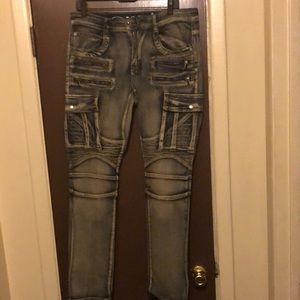 Fusai stretch skinny jeans